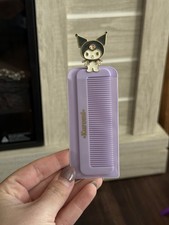 Kuromi Hair Comb with Case Sanrio Travel Accessories