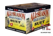 DD4-10 All Season High Energy Suet Cake - Case of 10