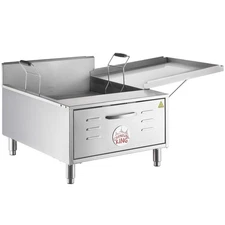 Carnival King 30 lb. Liquid Propane / Field Convertible Flat Bottom Countertop F