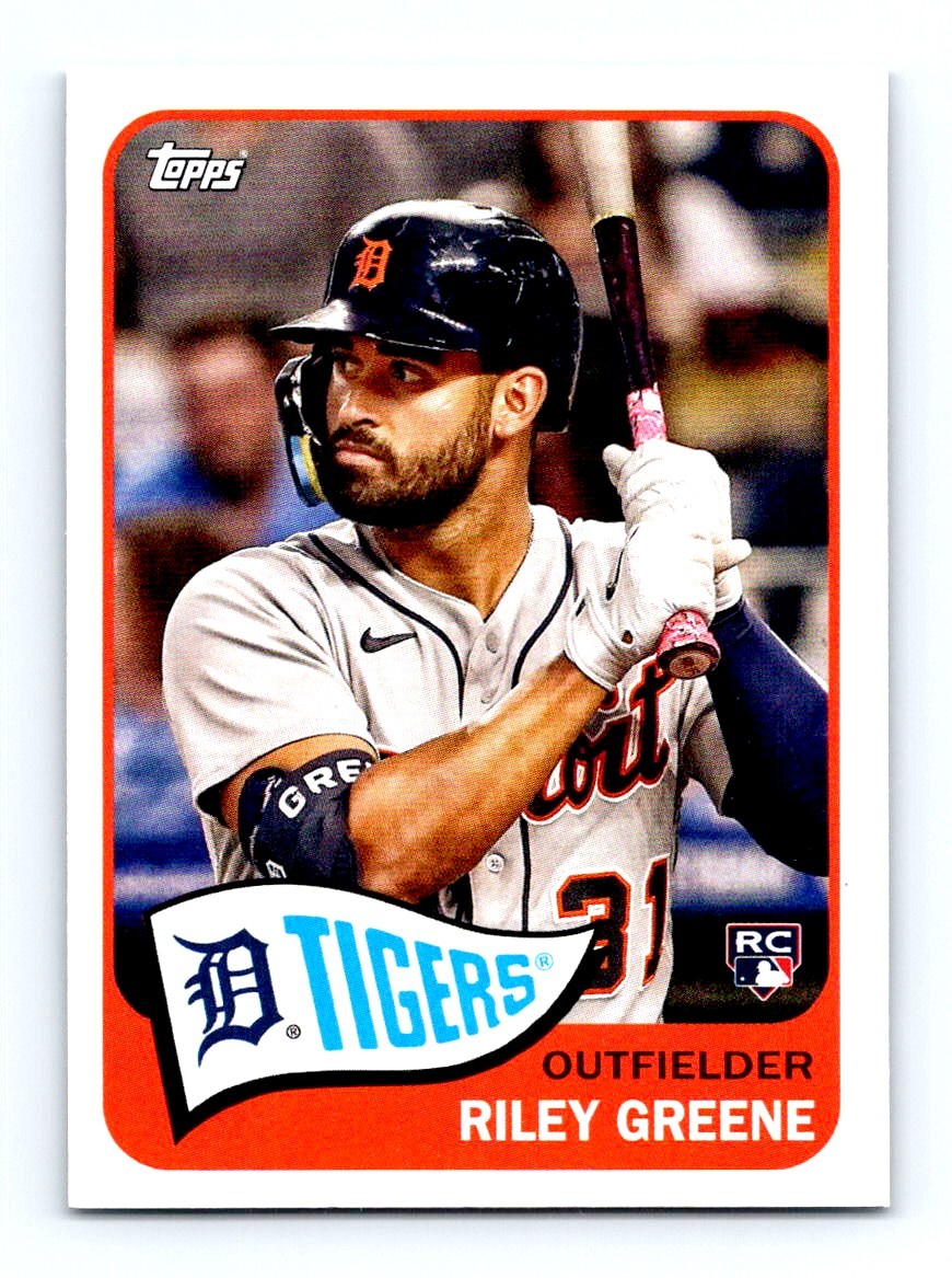 #113 2023 Topps Archives ^ Riley Greene RC Tigers