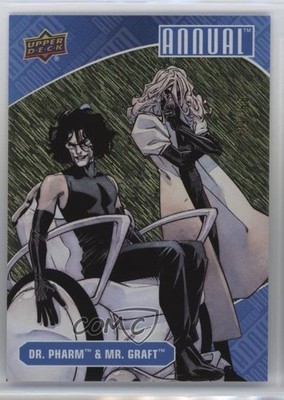 2023-24 Upper Deck DC Annual Gold Linearity 39/88 Dr Pharm and Mr Graft #35 0e3