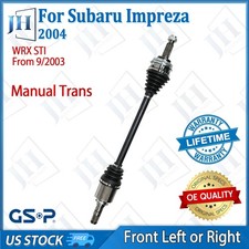 Oe Front Left Right Cv Axle Shaft For 2004 Subaru Impreza Wrx Sti Manual 2.5l