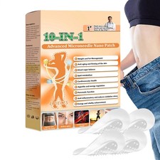 4-40 Pcs 10 In 1 Advanced Nano Microneedle Patch, Body Slimming Patch Skin Care