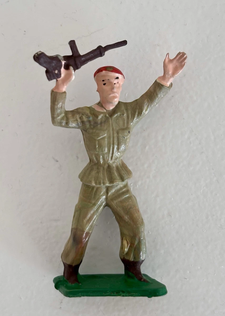 Soldats Parachutistes Français Starlux – 1/32 (60mm) – Seconde Guerre Mondiale – Type 3