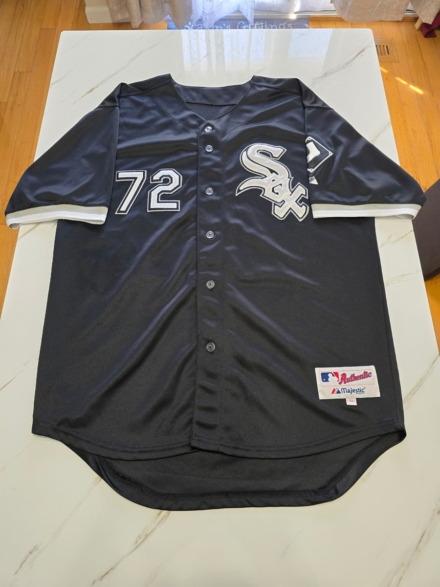 Vintage 90's CARLTON FISK #72 CHICAGO WHITE SOX Stitched Majestic