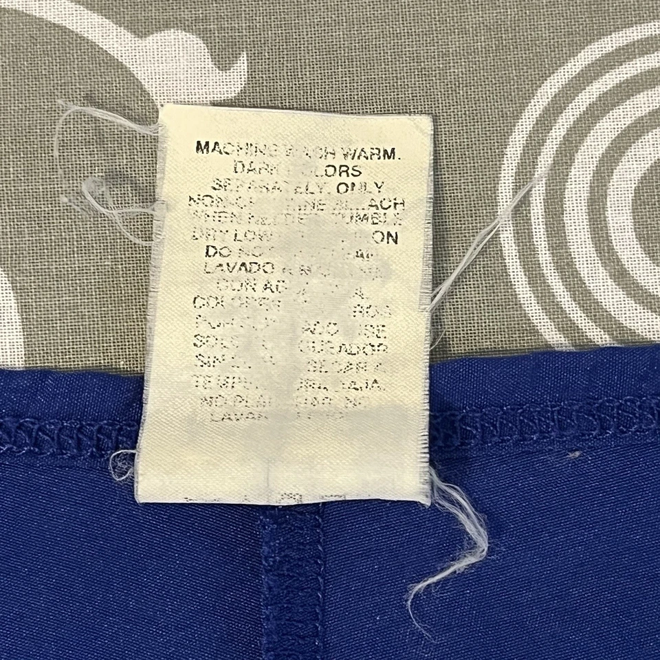 Винтажные большие женские активные шорты Catalina Royal Blue на молнии с боковым карманом для плавания - Изображение 2 из 4