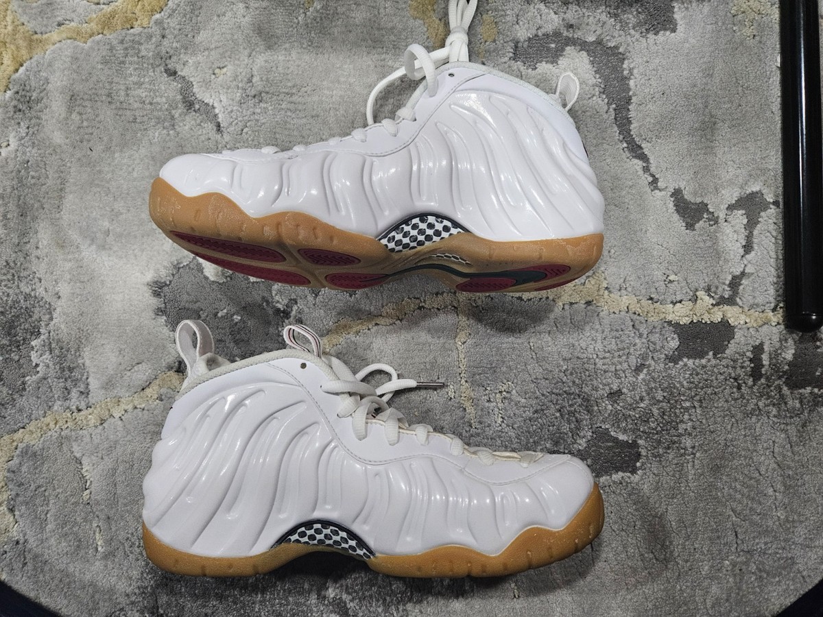 Size 9 Mens - Nike Foamposite Pro Gucci - White (624041-102) New