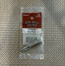 Outers Bore Brush & Mop Set .22 Cal Rifle/Pistol Deep Cleaning Made in USA 93100