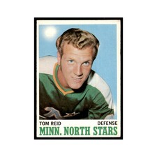 1970 Topps Tom Reid Minnesota North Stars #43