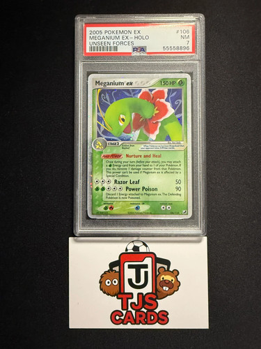 Meganium ex graded PSA 7 for sale on eBay