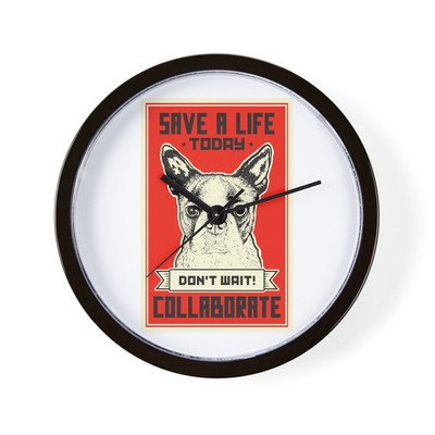CafePress Save A Life 10'' Wall Clock (1402007020)