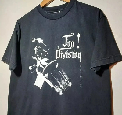 Joy Division An Ideal For Living Black T Shirt Size S-5XL