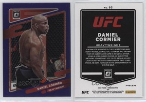 2022 Panini Donruss Optic UFC Purple Prizm Daniel Cormier #93