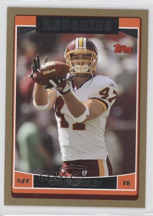 2006 Topps Gold 1847/2006 Chris Cooley #209 0a1