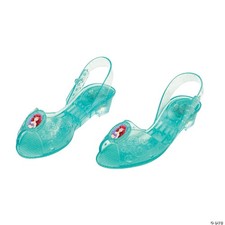 Ariel Light Up Shoes, Official Disney Princess Light-Up Costume Shoes with Ariel