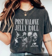 Post Malone Big Ass Stadium Tour Posty 2025 Jelly Roll Music Concert T-Shirt