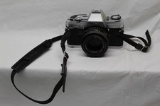 NICE Minolta X-370 35mm SLR Film Camera w/ Minolta 50mm f/1.7 Lens TESTED K72