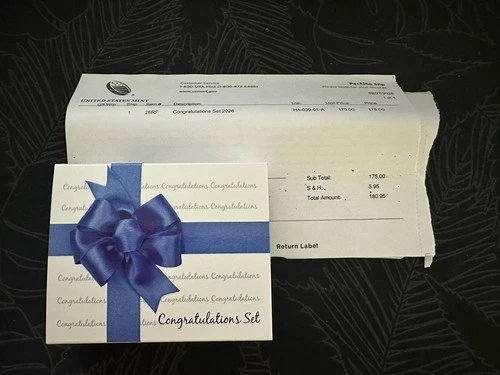 2026 Congratulations Set American Eagle 1oz Silver Proof Coin 26RF PHI (P)