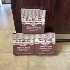 Fairwinds Historical Scenes Of Chinese Exports Little Plates ￼