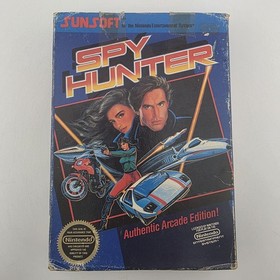 Spy Hunter - Cartridge + Box - Nintendo Nes - Authentic (No Manual)