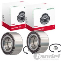 2X FAG RADLAGER-SATZ Vorne Hinten Passend FÜR Honda Accord Civic CR-V FR-V