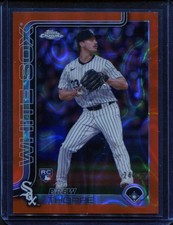 Drew Thorpe RC Orange Lava /25 Topps Chrome White Sox 2025 #275