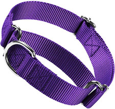 Martingale Collar for Dogs Choke Dog Choker Collars, Purple M