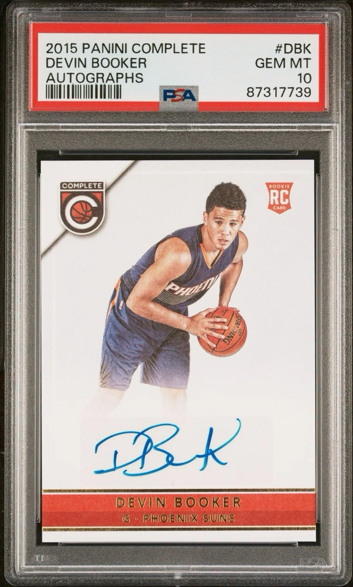 Devin Booker Basketball Original Autographed Sports Trading Cards