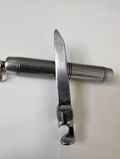 Vintage KNIFE Soviet Rare Knife Barrel With an Opener Beer, HANDMADE USSR 1970s