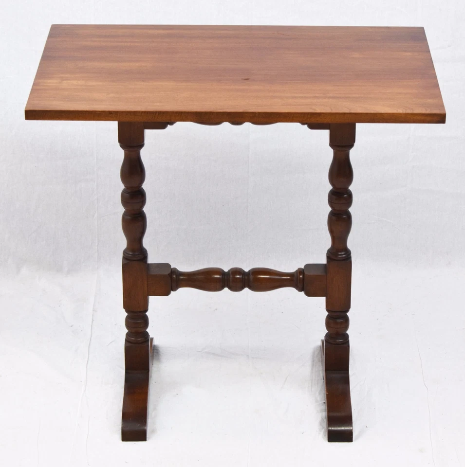 Mesa caballete Wallace Nutting estilo Williamsburg estilo William and Mary Foto 3 de 4