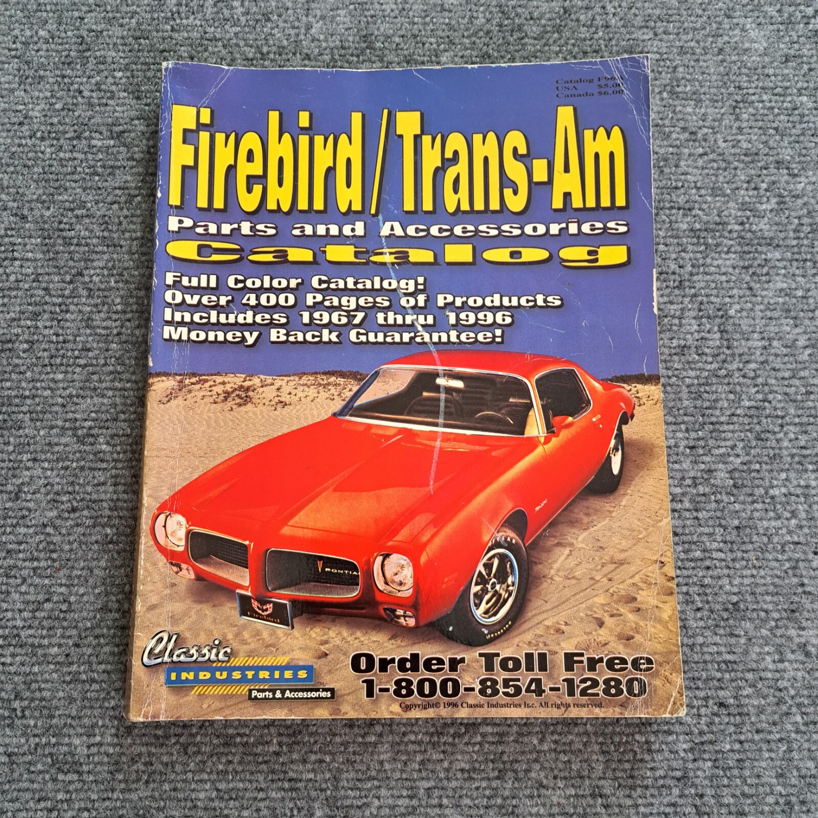FireBird Trans Am Parts and Accessories Catalog Lot Of 2 eBay