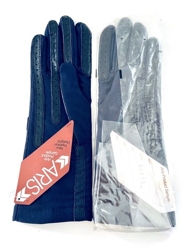 aris cashmere lined leather gloves