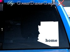 Arizona Home, Heart, Native, Roots, Proud, State - Vinyl Decal Sticker