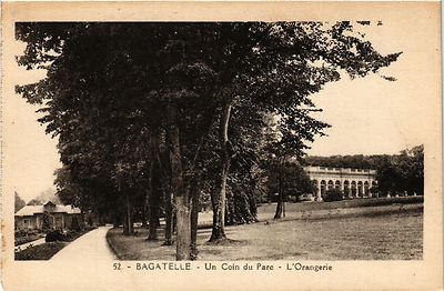 CPA PARIS 16. Jh. - Bagatelle - Un Coin du Parc - L'Orangerie (325868)