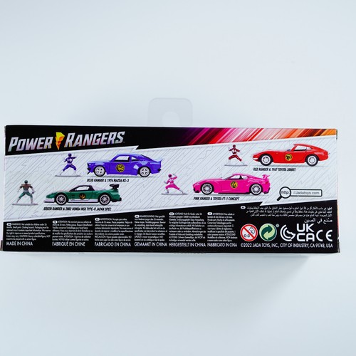 1967 Toyota 2000GT Car Power Rangers Red Ranger Figure Hasbro Jada Toys 1/32 - Picture 13 of 18