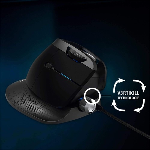 uRage Vertikal Gaming Maus Gamer Vertical Mouse Ergonomisch RGB LED Beleuchtung - Bild 5 von 7