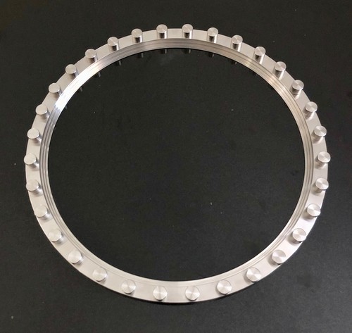 Morsetto anello esterno periferica giradischi audio stabilizzante Waynes SS3 VPI Cleaeaudio - Foto 4 di 12