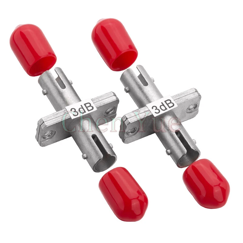 10pcs ST SM UPC Optical Attenuator Female to Female FF Fixed Adapter type ftth  - Image 4 of 4