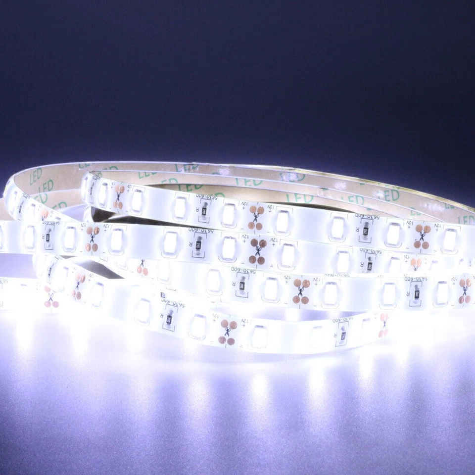 1/3/5m LED Strip Waterproof Lights 5630 SMD Tape Cabinet TV Lighting Decorations - Image 3 of 4