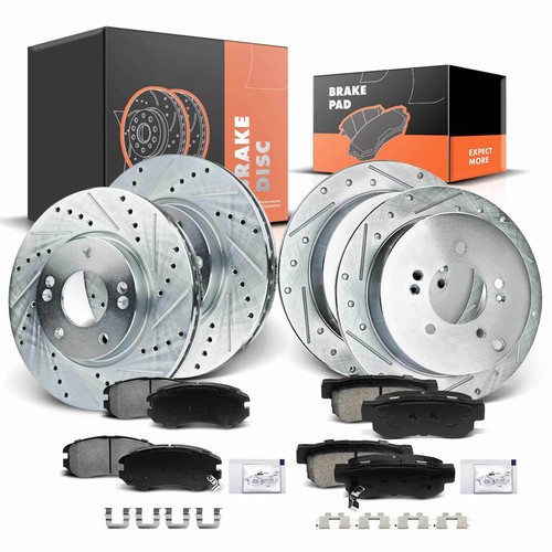 Brembo OE 03-08 Hyundai Tiburon/05-09 Tucson/05-10 Kia Sportage Front Disc Brake Kit main image 0