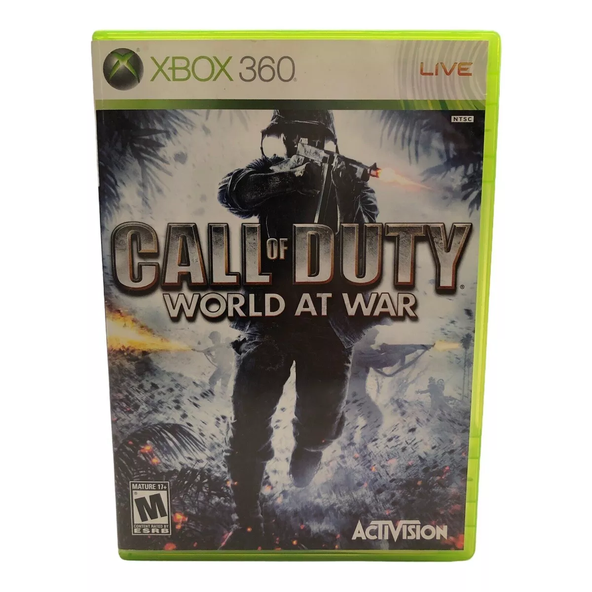 Jogo Call Of Duty World at War Xbox 360 - Usado - Console Games