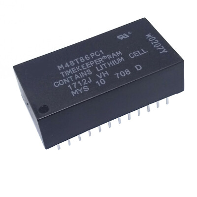 NJ STOCK  M48T86PC1 M48T86 Real Time Clock 5V IC