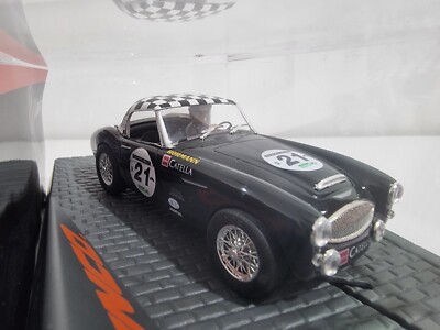 1/32 Scale Le Mans Slot Car Road Race Set By Marx Racing Vintage In Box