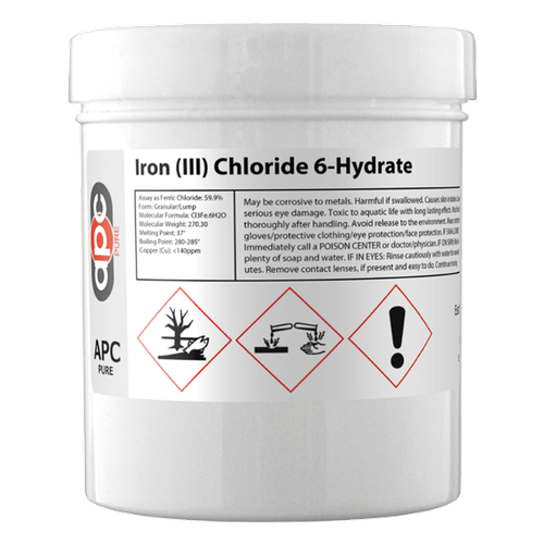 Iron (III) Chloride 6Hydrate 250g eBay