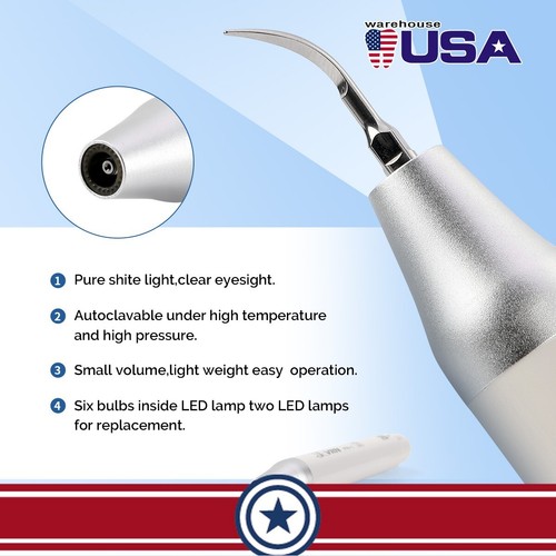VRN-DA10 Portable Dental Ultrasonic Piezo Scaler LED Detachable Handpiece - Picture 9 of 10