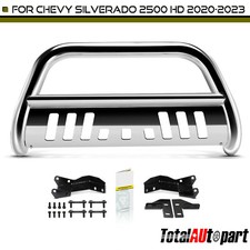 3 Ss Bull Bar Bumper Push Grille Guard For Chevy Silverado 2500 Hd 20-23 Front