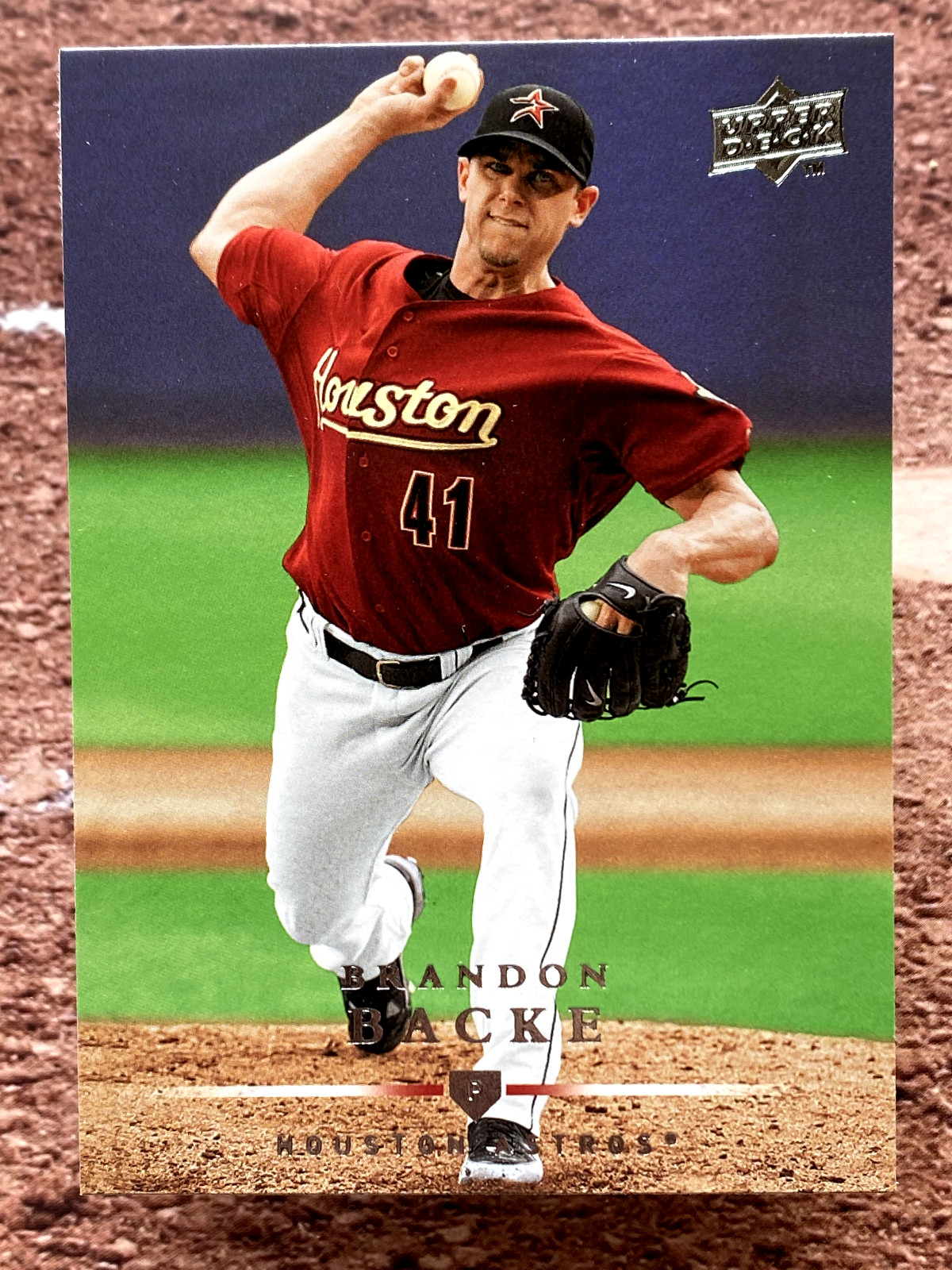 Brandon Backe 2008 Upper Deck #519 Houston Astros
