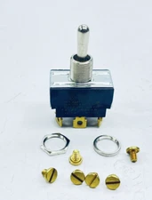 MCGILL 0121-0004N TOGGLE SWITCH 2-POLE 15A DPDT POLES ON/OF 125/250V 01210004N