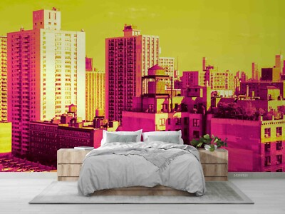 3D City Landscape Wallpaper Wall Murals Removable Wallpaper 4