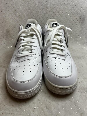 Nike Air Force 1 Mens 13 White Shoes Sneakers Leather Casual  display picture 1